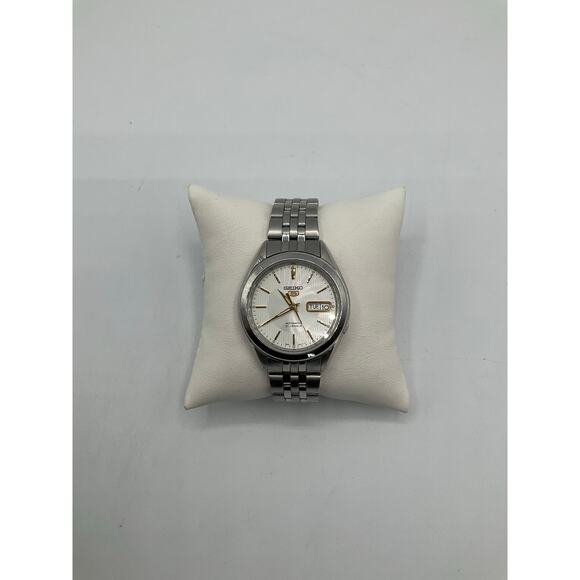 Seiko Men\'s Automatic Watch, about 38 mm- Silver/Gold main image 9